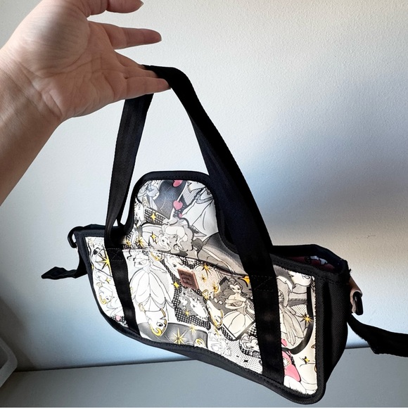 Petunia Pickle Bottom Disney Beauty And The Beast Pop Art Belle Stroller Caddy - Picture 5 of 12